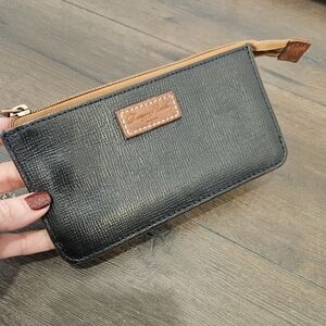 Dooney & Bourke Black Zip Clutch/Pouch